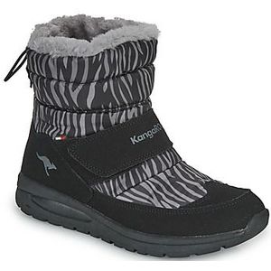 KangaROOS KP-Marty RTX Kinderlaarzen voor kinderen, uniseks, Jet Black Zebra, 31 EU