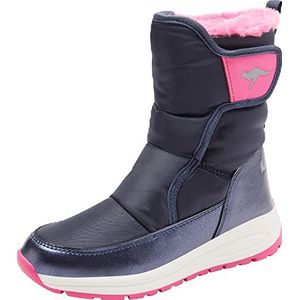 KangaROOS KP-Belle RTX, laarzen voor meisjes en meisjes, Dk Navy Madeliefje Roze, 34 EU