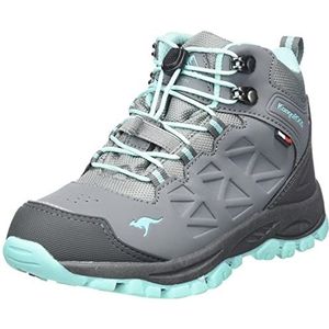 KangaROOS K-xt para Mid RTX Wandelschoen voor kinderen, uniseks, Steel Grey Ocean, 30 EU