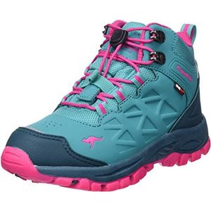 KangaROOS K-xt para Mid RTX wandelschoen voor meisjes, Dk Ocean Daisy Pink, 29 EU