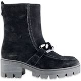 Gabor Enkellaarsjes zwart Suede - Dames