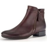 Gabor 718 Enkellaarsjes - Enkelboots met rits - Dames - Cognac - Maat 43