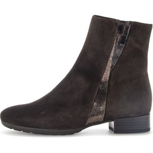 Gabor Enkellaarsjes bruin Suede - Dames - Maat 37.5