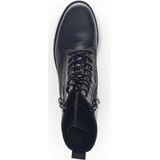 Gabor - 32.785.87 - Veterboots - Zwart - Leer/Textiel