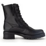 Gabor - 32.785.87 - Veterboots - Zwart - Leer/Textiel