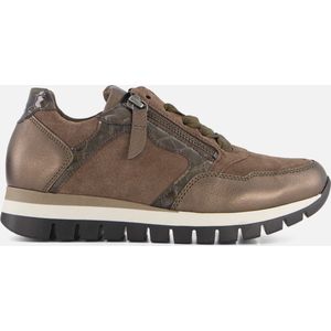 Gabor Sneakers bruin Leer - Dames - Maat 42.5
