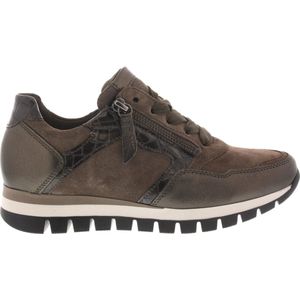 Gabor Gabor Dames Sneakers - bruin - Maat 37 Dames Sneakers - bruin - Maat 37