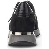 Gabor Sneaker 448 Zwart Suede Leer Combi