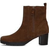 Gabor 073 Enkellaarsjes - Enkelboots met rits - Dames - Cognac