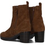 Gabor 073 Enkellaarsjes - Enkelboots met rits - Dames - Cognac