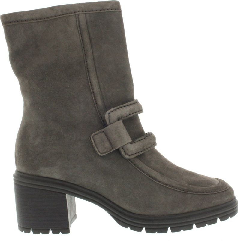 Gabor - Enkellaarsje - Mohair - Suede - Ritssluiting - Gesp Detail