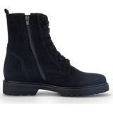 Gabor - Dames Veterschoenen - Zwart - Comfortabele Veterboots