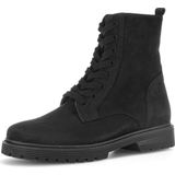 Gabor - Dames Veterschoenen - Zwart - Comfortabele Veterboots