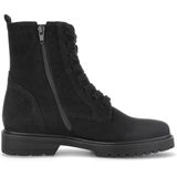 Gabor - Dames Veterschoenen - Zwart - Comfortabele Veterboots