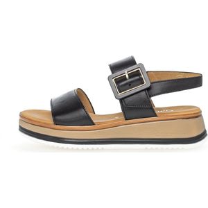 Gabor 744.4 Sandalen - Dames - Zwart - Maat 36