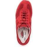 Gabor rollingsoft sensitive 966 68 - dames rollende wandelsneaker - rood