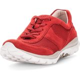 Gabor rollingsoft sensitive 966 68 - dames rollende wandelsneaker - rood
