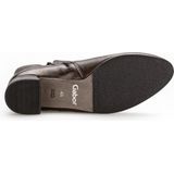 Gabor 073 Enkellaarsjes - Dames - Bruin - Suède - Blokhak 6 cm