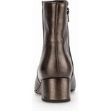 Gabor 073 Enkellaarsjes - Dames - Bruin - Suède - Blokhak 6 cm