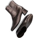 Gabor 073 Enkellaarsjes - Dames - Bruin - Suède - Blokhak 6 cm