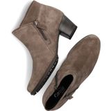 Gabor 603.1 Enkellaarsjes - Enkelboots met rits - Dames - Taupe - Maat 38