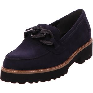 Gabor DAMES Loafers, Vrouwen Slippers,slippers,college schoenen,loafer,zakelijke schoenen,Blauw (atlantik) / 36,38.5 EU / 5.5 UK