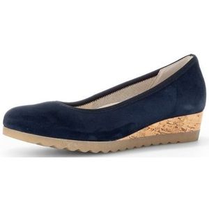 Gabor -Dames - blauw donker - ballerina's & mocassins - maat 41