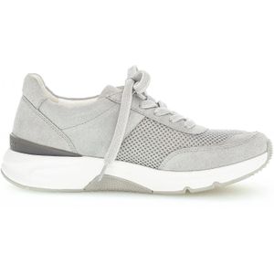 Gabor rollingsoft sensitive 46.897.40 - dames rollende wandelsneaker - grijs - maat 44 (EU) 9.5 (UK)
