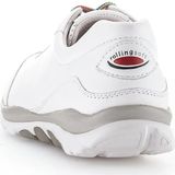 Gabor rollingsoft sensitive 46.965.50 - dames rollende wandelsneaker - wit - maat 41 (EU) 7.5 (UK)