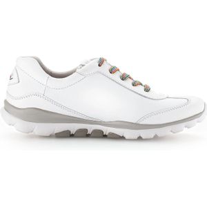 Gabor rollingsoft sensitive 46.965.50 - dames rollende wandelsneaker - wit - maat 41 (EU) 7.5 (UK)