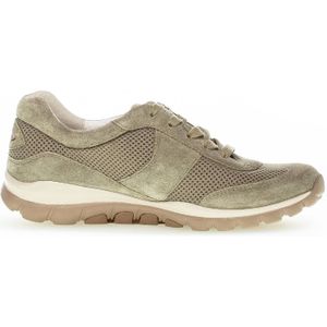 Gabor, Schoenen, Dames, Groen, 37 1/2 EU, Beige Textiel Basket Rollingsoft Groen