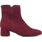 Gabor - Laarsjes - Rood - Geitensuèdeleer - Met Ritssluiting