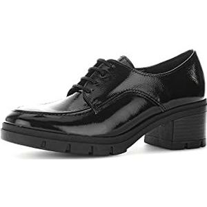 Gabor DAMES Veterschoenen, Vrouwen Bedrijfsschoen, Nette schoenen,lage schoen,veterschoen,vetersluiting,klassiek,elegant,Zwart (schwarz) / 97,40.5 EU / 7 UK