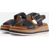 Gabor - 42.744 Sandalen - Zwart - Leer