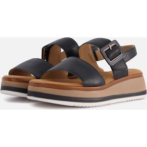 Gabor - 42.744 Sandalen - Zwart - Leer