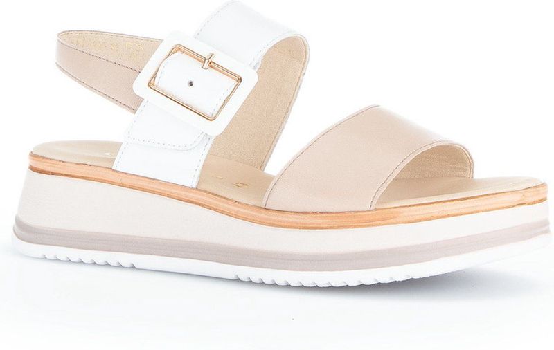 Gabor - Sandalen - Multicolor - Leer - Verstelbare Bandjes