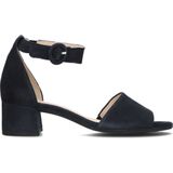 Gabor - Comfort Sandalen - Donkerblauw - Suède - Verstelbaar Enkelbandje