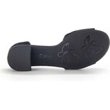 Gabor Sandalen met hak zwart Suede - Dames