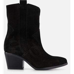 Gabor Cowboylaarzen zwart Suede - Dames - Maat 37