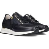 Gabor - 448 - Sneakers - Donkerblauw/Zwart - Gladleer/Suède
