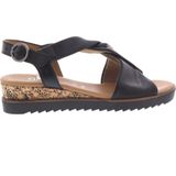 Gabor, Dames, Schoenen, Zwart, Maat: 41 1/2 EU Leer,