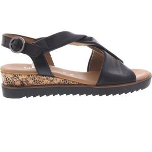 Gabor, Dames, Schoenen, Zwart, Maat: 41 1/2 EU Leer,