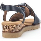 Gabor Sandalen blauw Suede - Dames - Maat 40