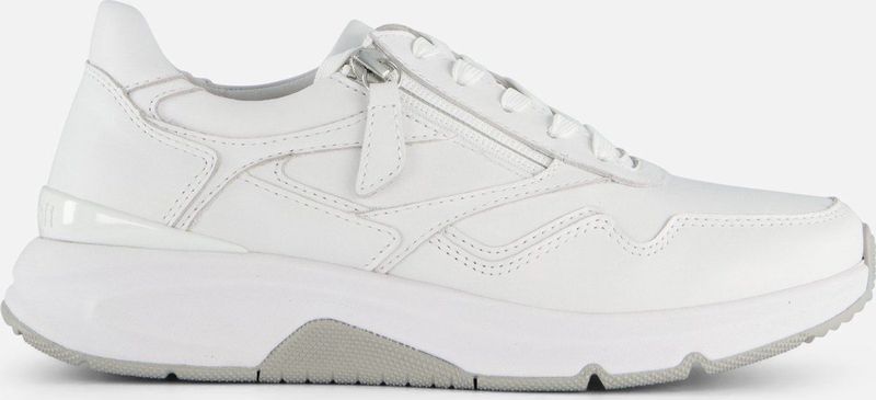 Gabor Rollingsoft Sneakers wit Leer - Dames
