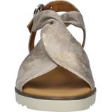 Gabor - Dames Sandalen - Zacht Suède - Knoopdetail - Verstelbare Banden