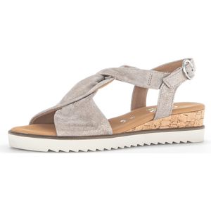 Gabor 751.1 Sandalen - Dames - Taupe - Maat 41