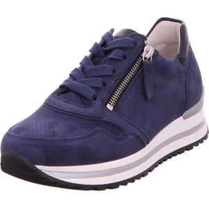 Gabor Sneaker 46.528.26 River Marine Blauw Suède Wijdte H