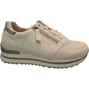 Gabor 528 Lage sneakers - Leren Sneaker - Dames - Wit - Maat 42