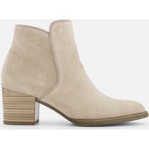 Gabor Enkellaarsjes beige Suede - Dames - Maat 38.5