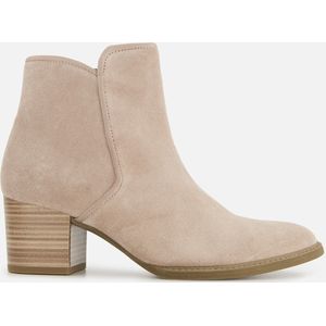 Gabor Enkellaarsjes beige Suede - Dames - Maat 40